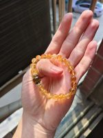 Yellow Tower Crystal Bracelet