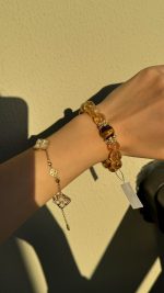 Yellow Tower Crystal Bracelet