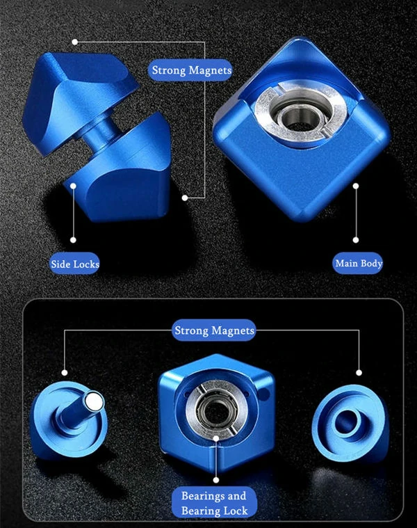 metal cube fidget toy