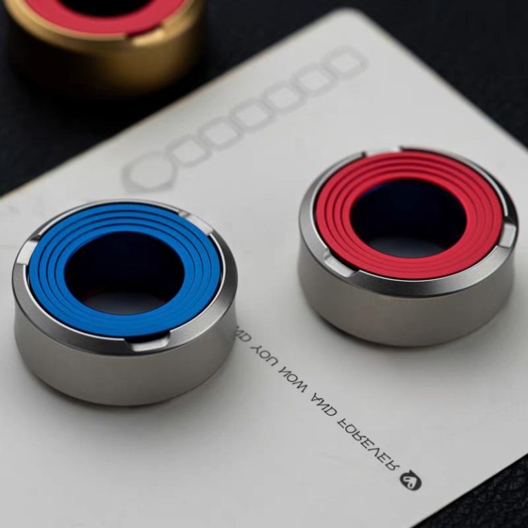 ratchet wheel fidget ring