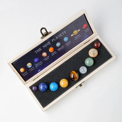 9 Planets in Solar System Crystal Sphere Ball (5)