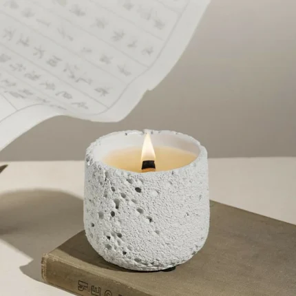 Cement Mug Scented Candle (1)