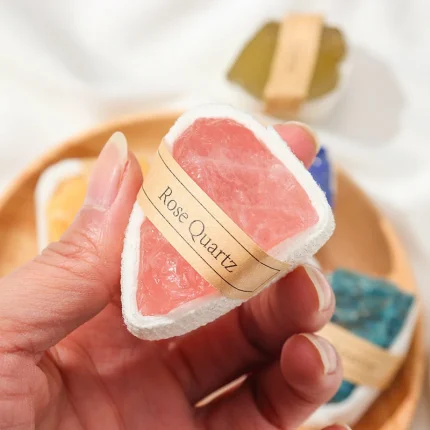 Crystal Raw Rough Stones Set (4)