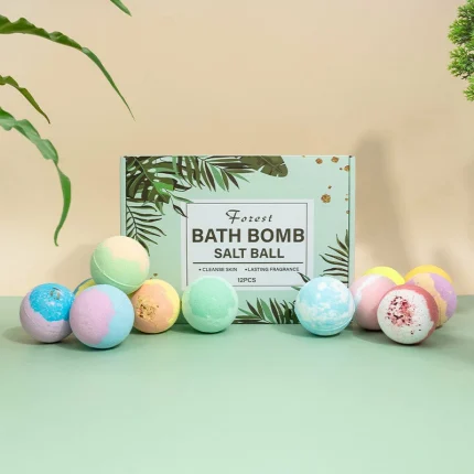 Dried Flower Essential Oil Bath Ball Set (1)