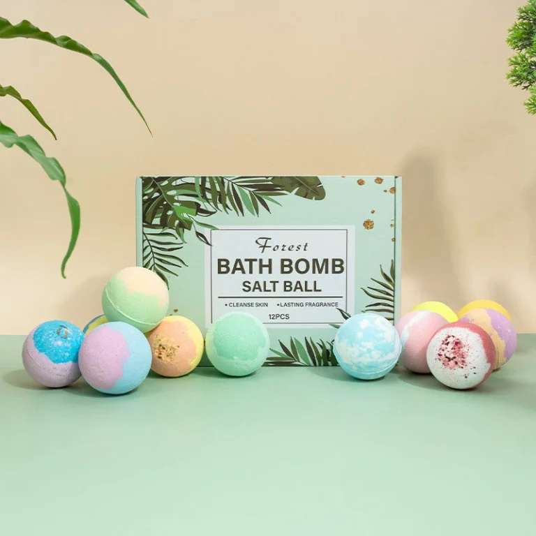 Dried Flower Essential Oil Bath Ball Set (1)