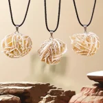 Natural Desert Rose Stone Pendant (2)