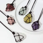 Net Pocket Pendant Crystal (7)