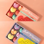 Set Bath Bomb Set Heart Shaped (4)