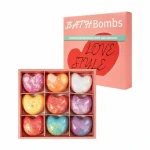 Set Bath Bomb Set Heart Shaped (5)