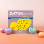 Set Bath Bomb Set Heart Shaped (8)