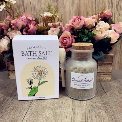 Dried Flower Bath Salts Soothing Chamomile Soak
