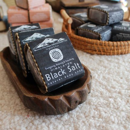 Nepal Soap Black Himalayan Salt